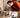 A man feeding a dog Calibra dog food