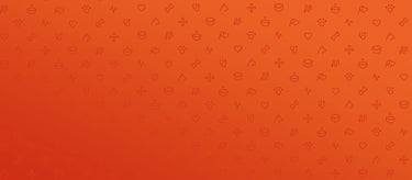Orange Banner Background