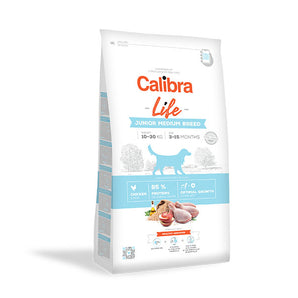 Calibra Dog Life Junior Medium Breed Chicken Dry Food 12kg